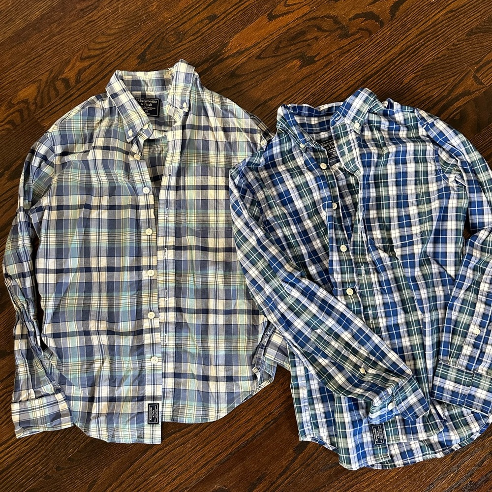 2 Abercrombie Boys shirts